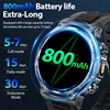 LIGE New Smart Watch Men 800mAh Ultra Long Battery Life Waterproof Outdoor Sport Watches Bluetooth Call Military Smartwatch 2025 2