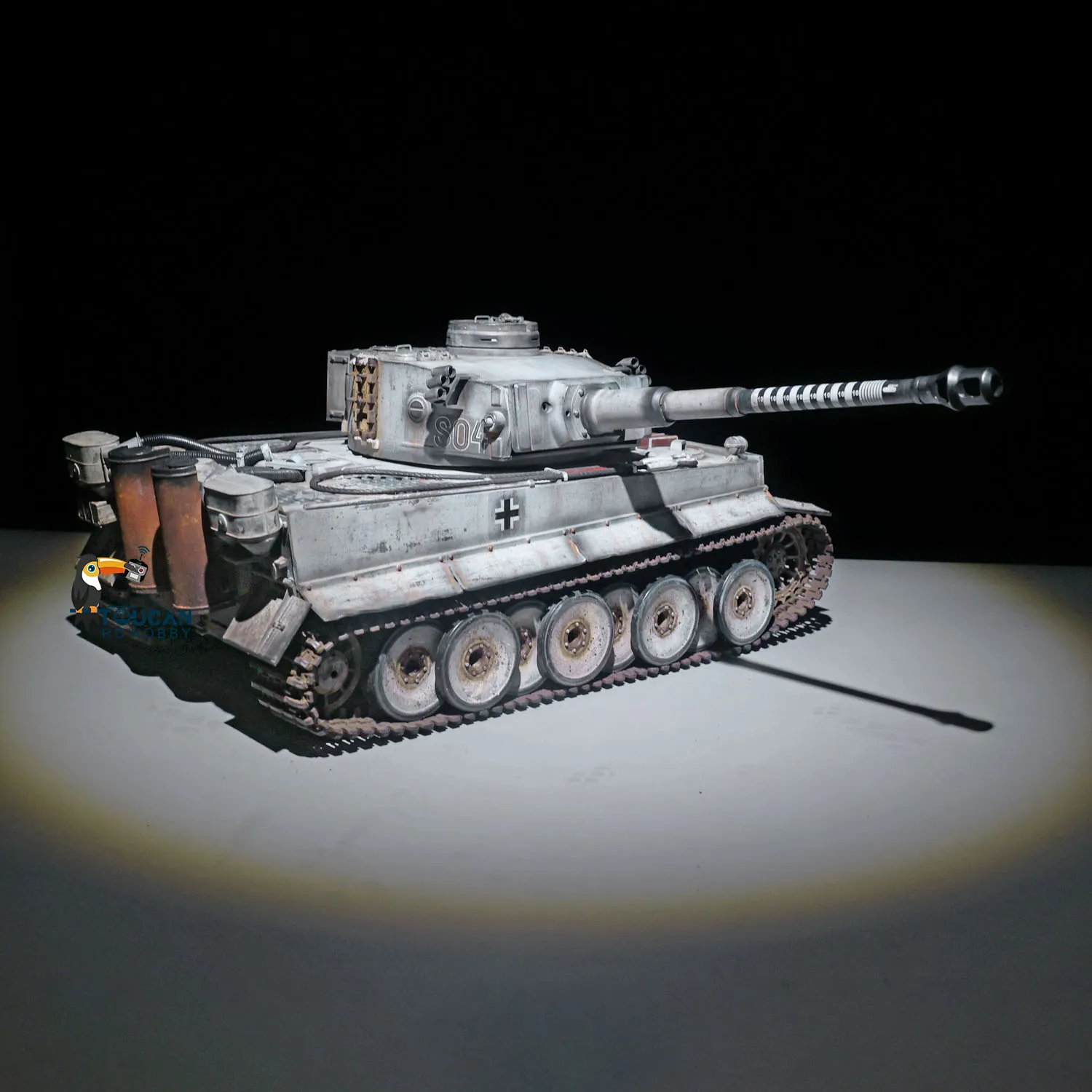 Heng Long HL German Tiger I Upgrade RC Tank 1/16 TK7.0 FPV 3818 Manual Spray Remote Control Tanks Model Toys Gifts TH22632 4