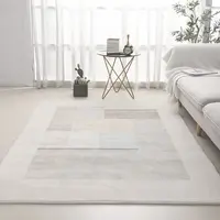 Minimalist Large Area Living Room Carpet Modern Decoration Home Plush Non-slip Rug 200x300cm Thickening Floor Mat Washable Tapis 2