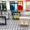 MOC House Doors Windows Building Blocks Parts City Friends Blocks Toys Compatible Classic Blocks Toys for Children Bricks Gifts 4