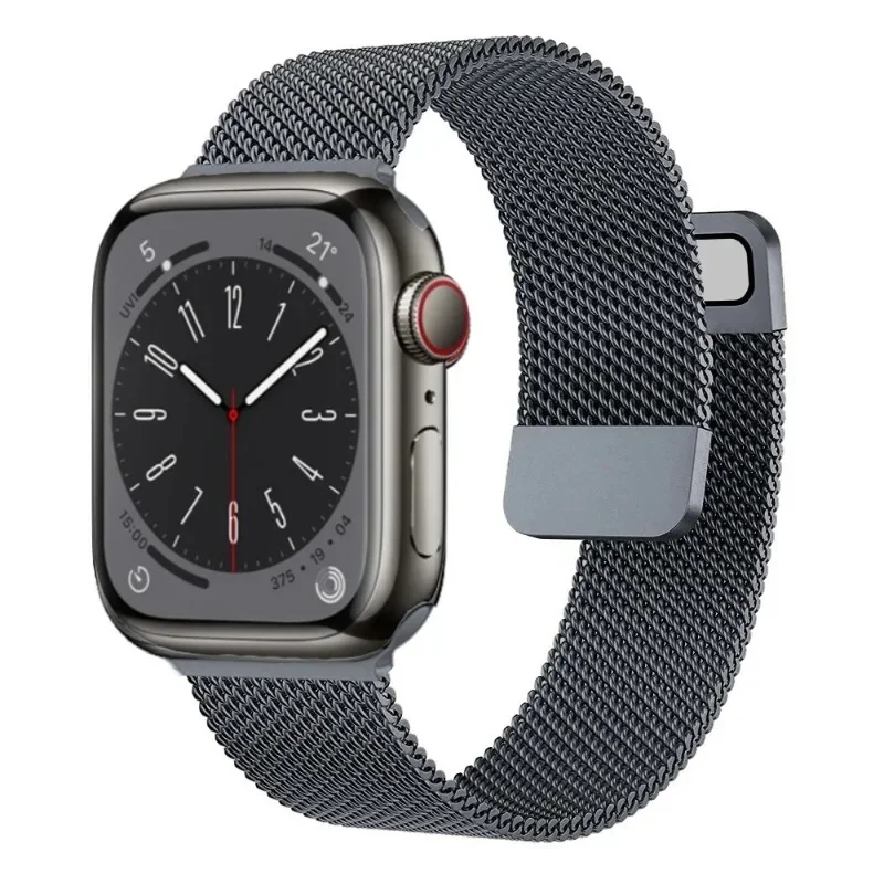 Milanese Loop Magnetic Metal Watch Strap - Elegant Design for Versatile Compatibility