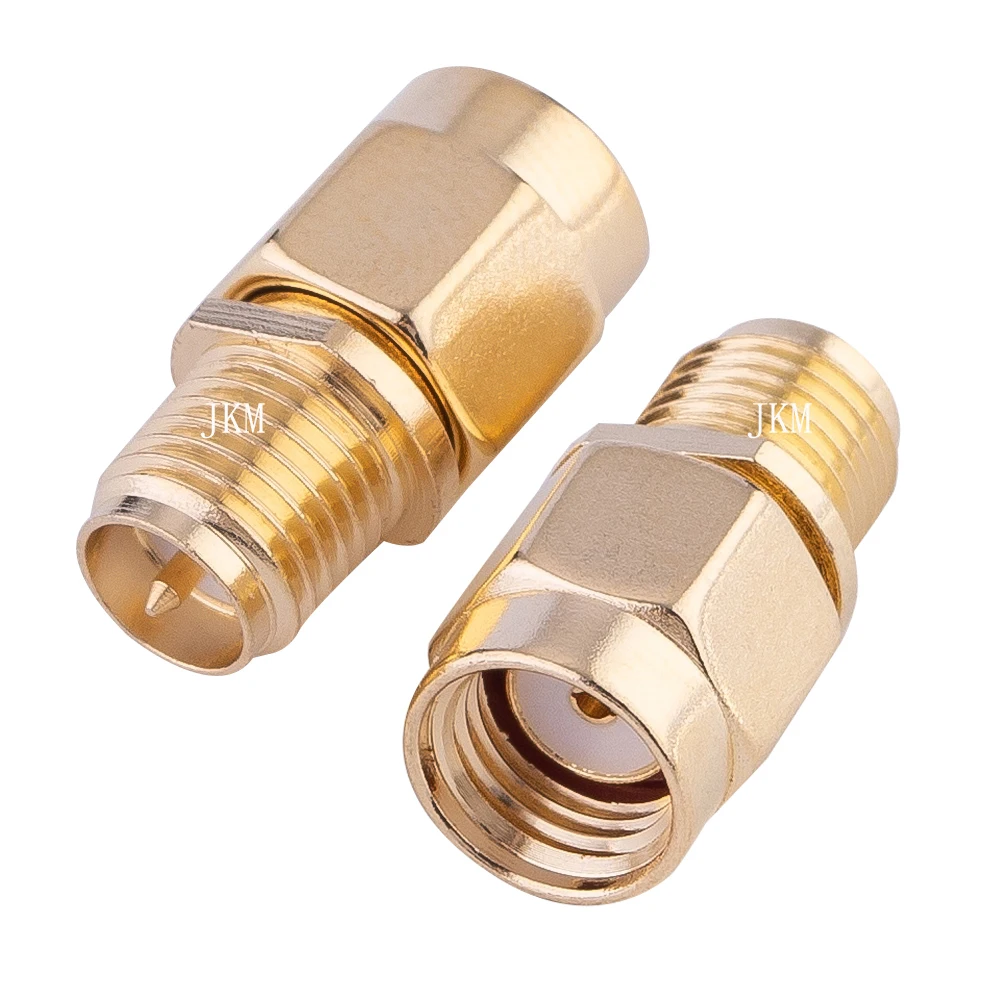 1 stücke RF Koaxial Coax Adapter RP SMA Männlich Weiblich zu RP SMA Männlich Weiblich Stecker – Detail 3