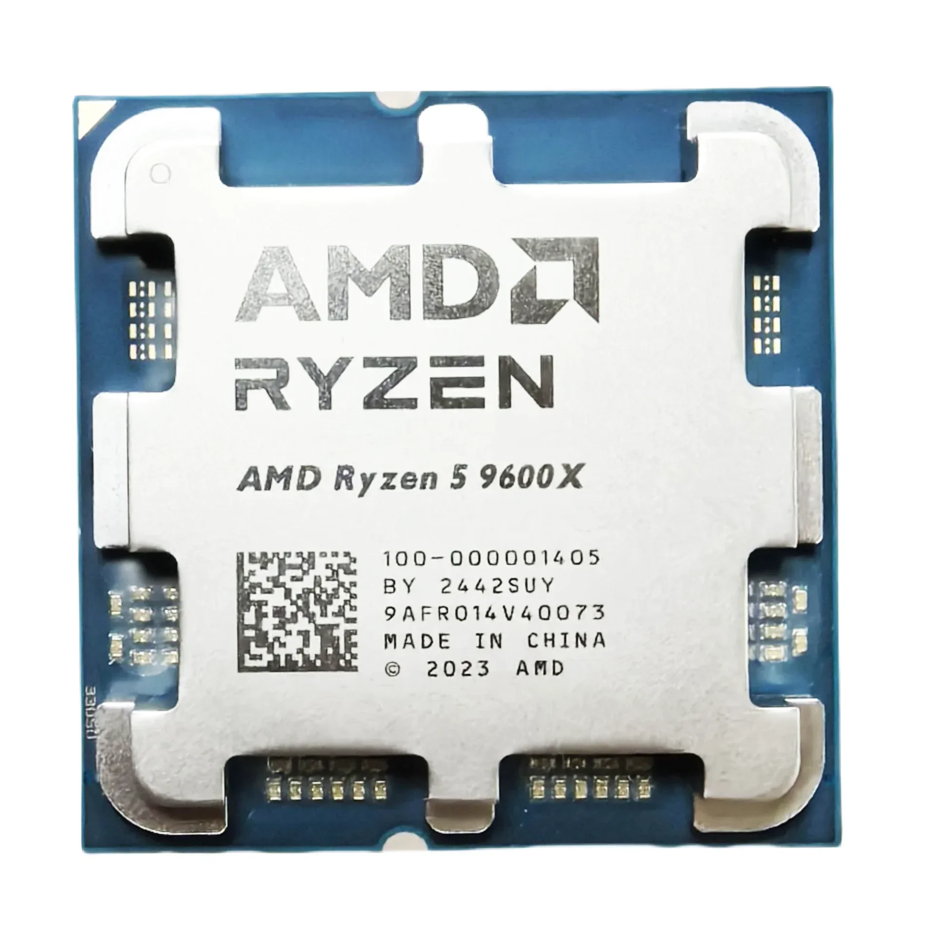 AMD 라이젠 5 9600X 6코어 12스레드 최대 54GHz AM5 소켓 65W TDP 4nm 프로세스 32MB 캐시 쿨러 미포함 게이밍 CPU 데스크탑 프로세서