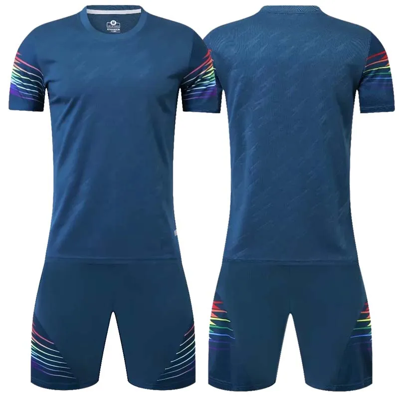 New Adult Kids Football Jerseys Sets Boys and girls camiseta futbol Soccer Uniforms Sport Clothes camisa de futebol Tracksuit