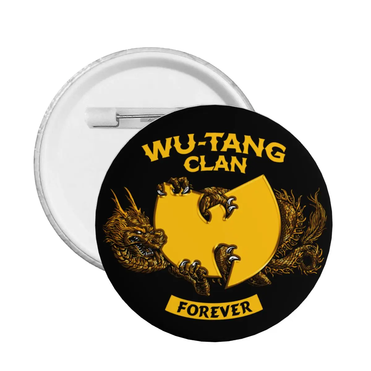 

Брошь в стиле рэп хип-хоп группы Wu Clan, на заказ