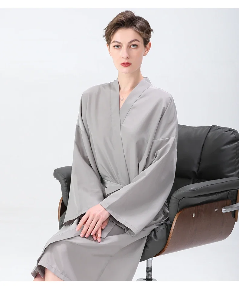 Beauty Hair Salon Smock Salon Client Gown Robes Cape Professional Hair Cutting Smock Hairdressing Hairdresser Apron Cloth
