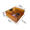 Farmhouse Wood Napkin Holder Tissue Dispenser Multipurpose Tableware Tissue Holder for Bathroom Restaurant Hotel Cafe Countertop 5