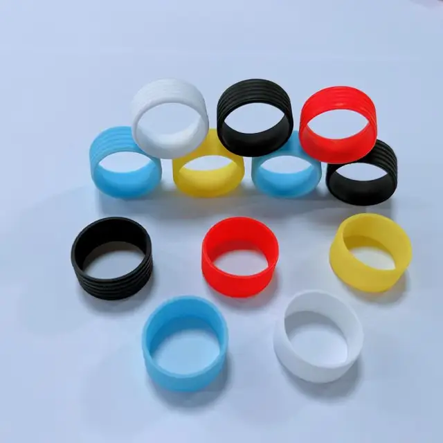 4Pcs/lot Sweat-absorbing Band Fixed Stretchable Handle Silicone Tennis Racket Grip Ring Handle Closure Rubber Tennis Accessories 4Pcs/lot Sweat-absorbing Band Fixed Stretchable Handle Silicone Tennis Racket Grip Ring Handle Closure Rubber Tennis Accessories