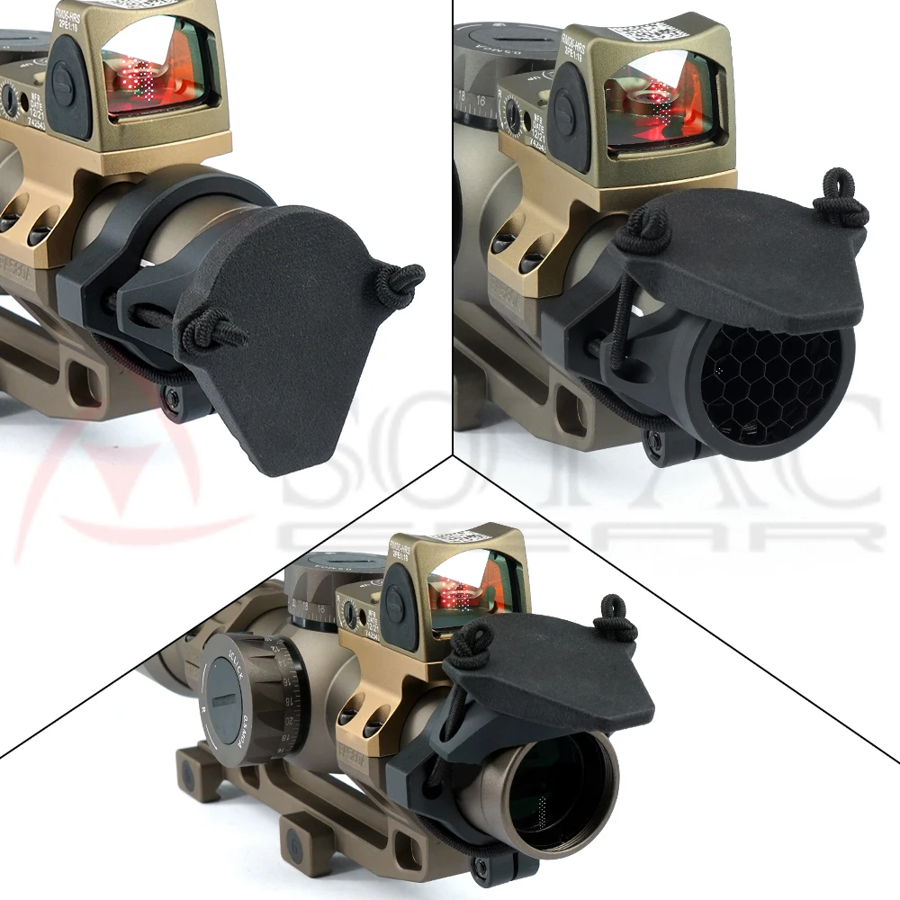 SOTAC GEAR 30mm Tube Scope Cap PRO Killflash Universal Riflescope Cap for 30mm Tube Scope