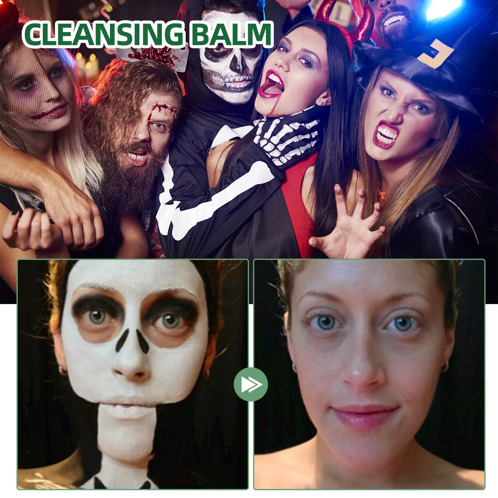 New Cleansing Blam Makeup Remover Soft 50g Mild Gentle Makeup Remover Cream Refreshing Deep Cleansing Facial Beauty Women Tools 3