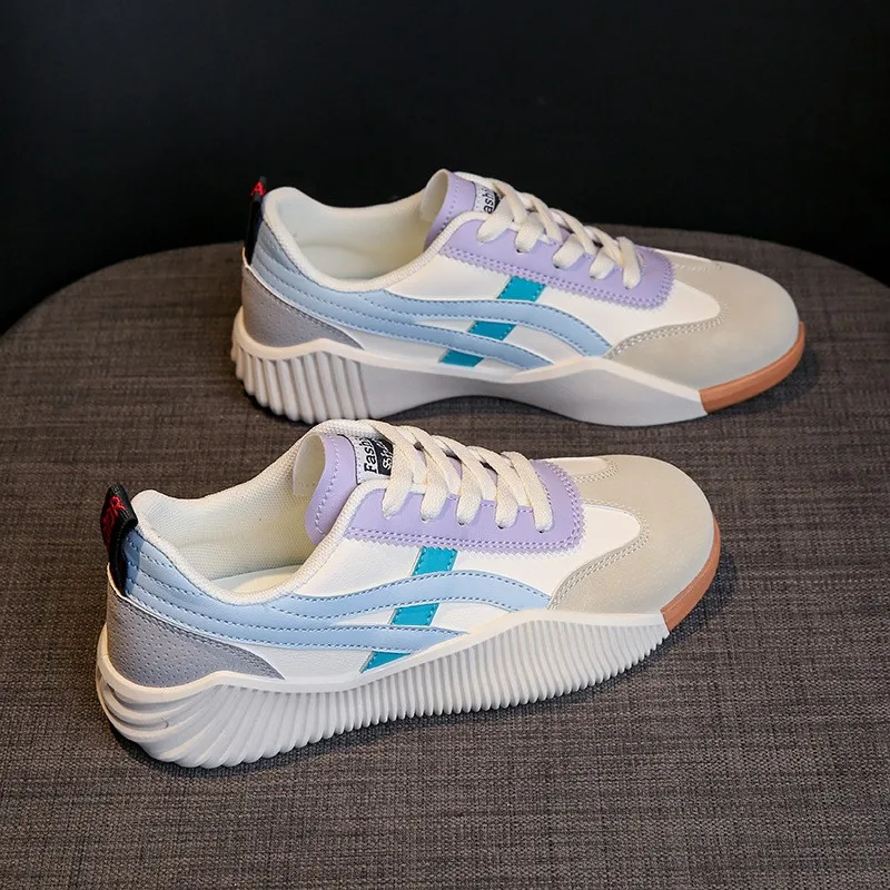 Crestar Women's Casual Shoes Fashion Soft Bottom Sneakers Leisure Breathable Mesh Athletic Shoes Comfort Low-top Walking Shoes 4