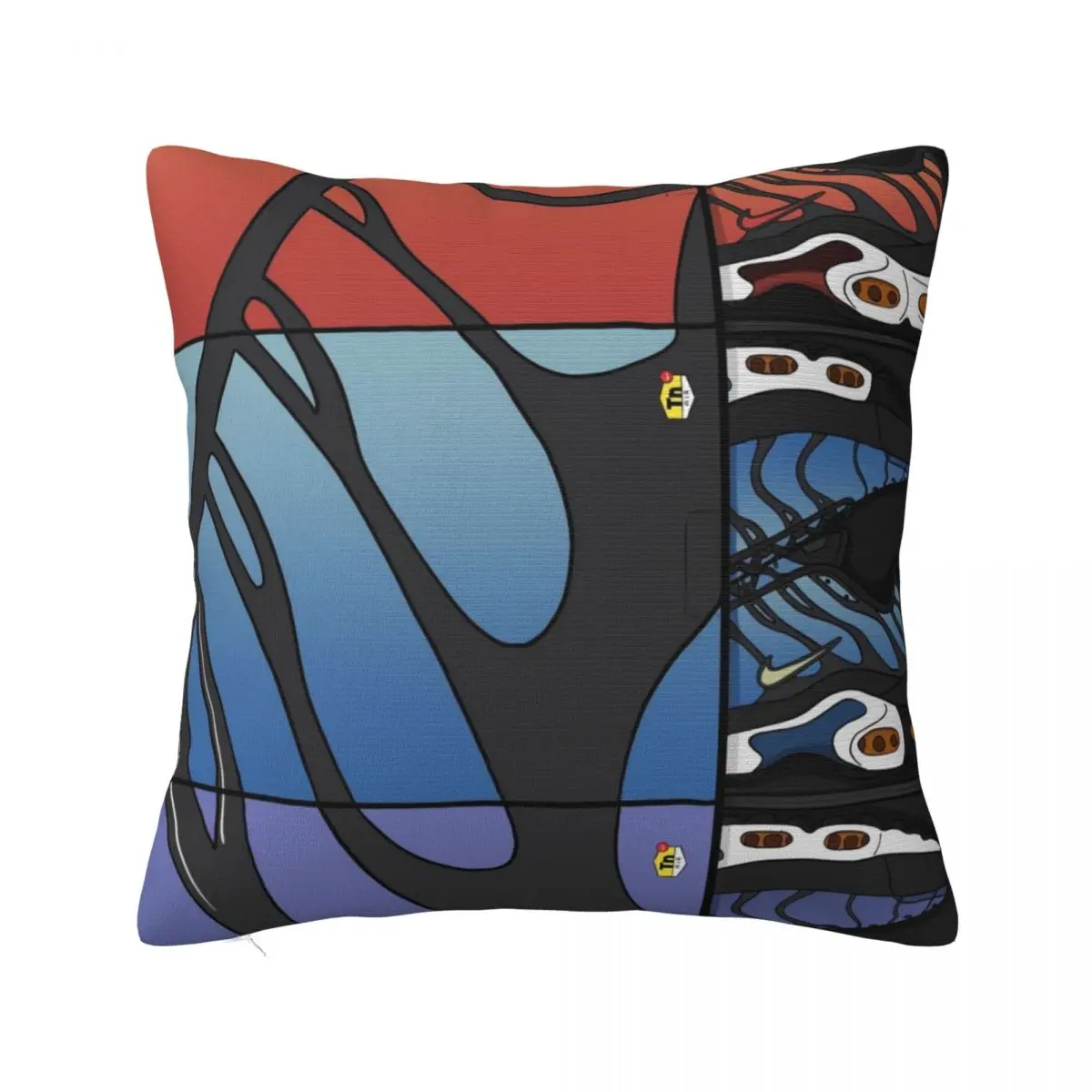 Max Plus Tn Print Throw Pillow Cuscini Ornamentali Copridivano Federa Natalizia