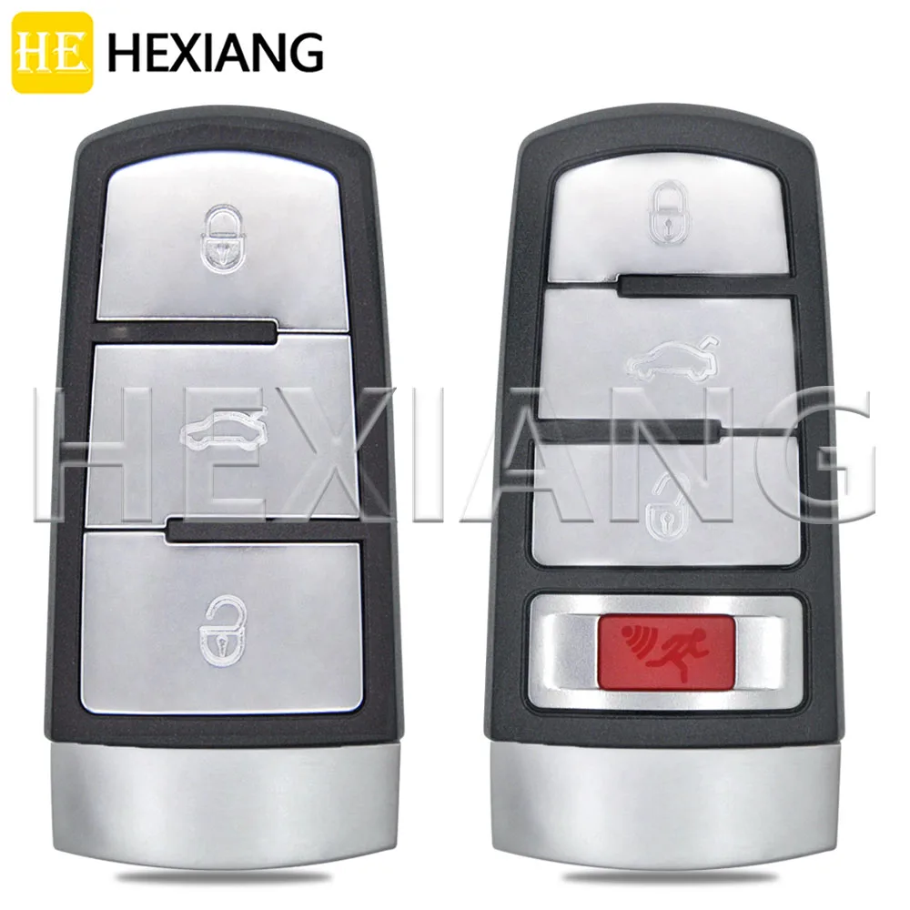 DR 3/4 Button Replacement Car Key Shell Case Housing Cover For VW Volkswagen Passat 3C CC B6 B7 Magotan R36 B5 B7L key case car key shell key cover folding car key shell fob cover