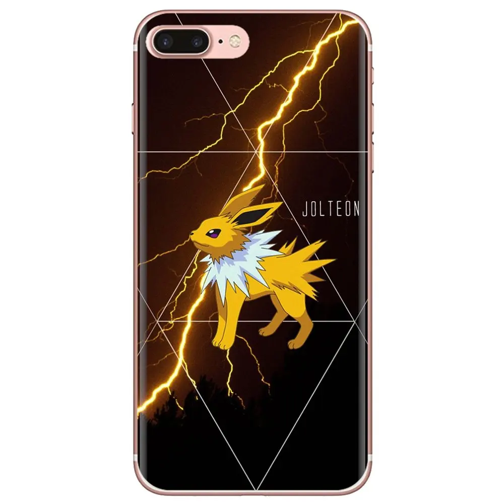 best meizu phone case For Meizu M6 M5 M6S M5S M2 M3 M3S NOTE MX6 M6t 6 5 Pro Plus U20 Silicone Phone Bag Case Pokemon Japan Animal Jolteon Cases For Meizu Cases For Meizu