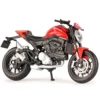 Maisto 1:18 2021 Ducati Monster + Static Die Cast Vehicles Collectible Hobbies Motorcycle Model Toys 1