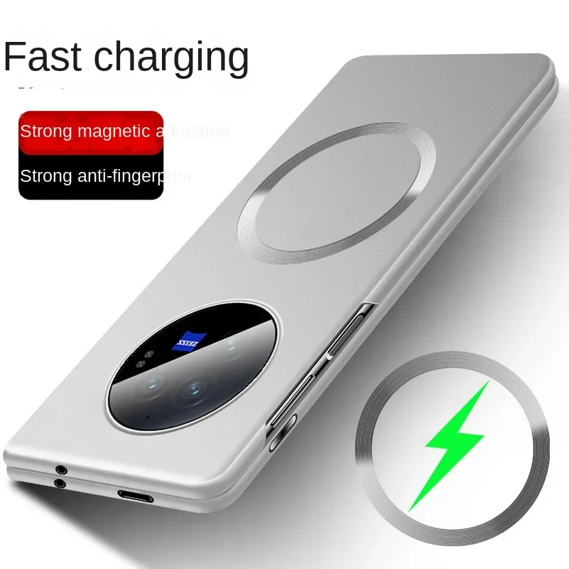 Matte Thin Metallic Paint Frameless Case with Anti-Fingerprint Finish