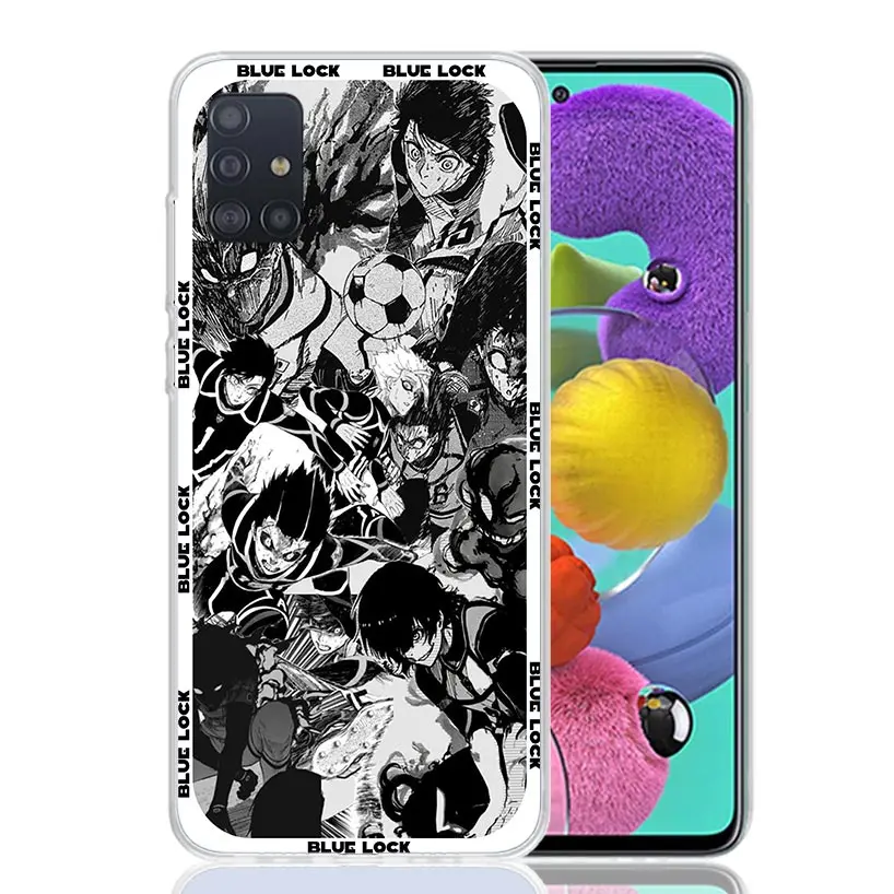 Blue Lock Anime-Themed Phone Case - Vibrant Design for Samsung Galaxy Devices