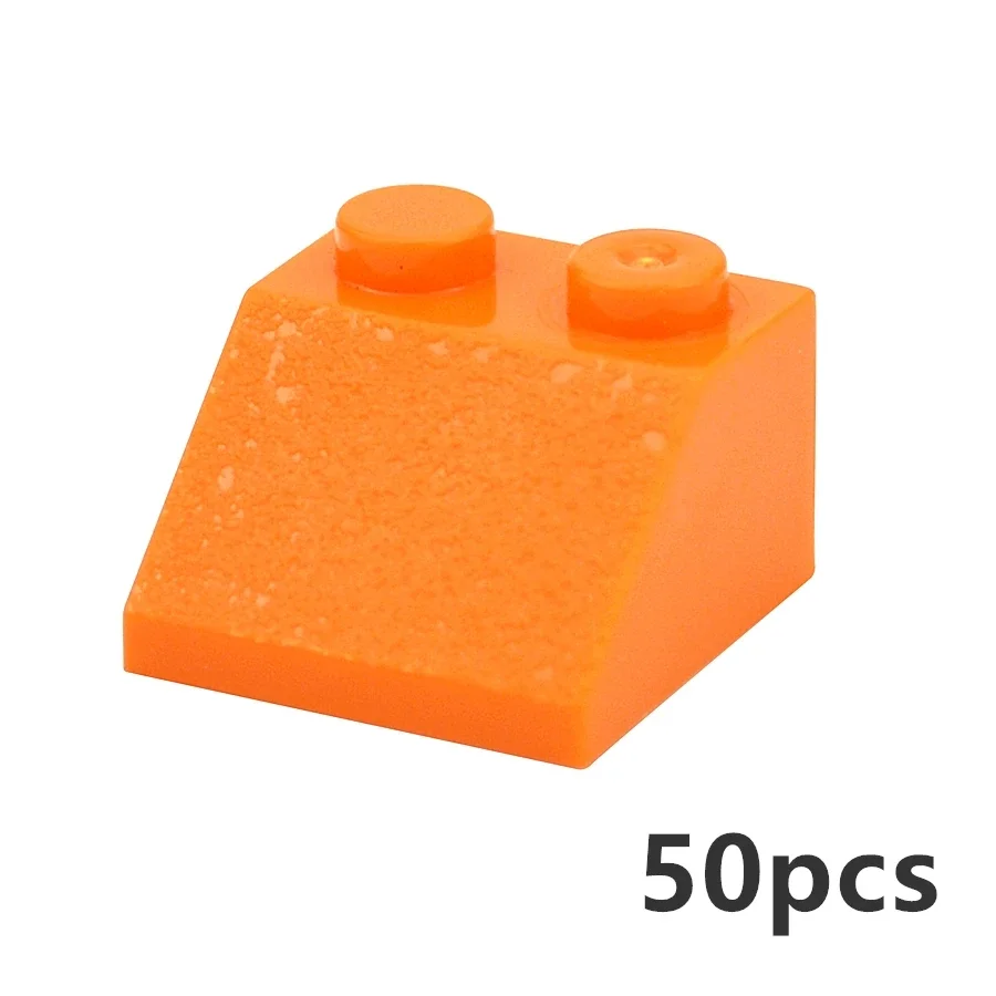 Creative Educational Building Block Roof Tile Slope - Thick Figure Assembly Toy Set