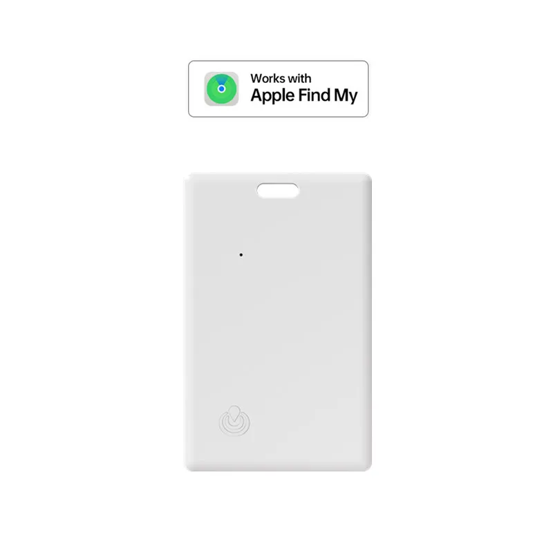 Slim Wallet Bluetooth Smart Tracker Card - Item Finder for Wallets & Keys, Compatible with Find My App