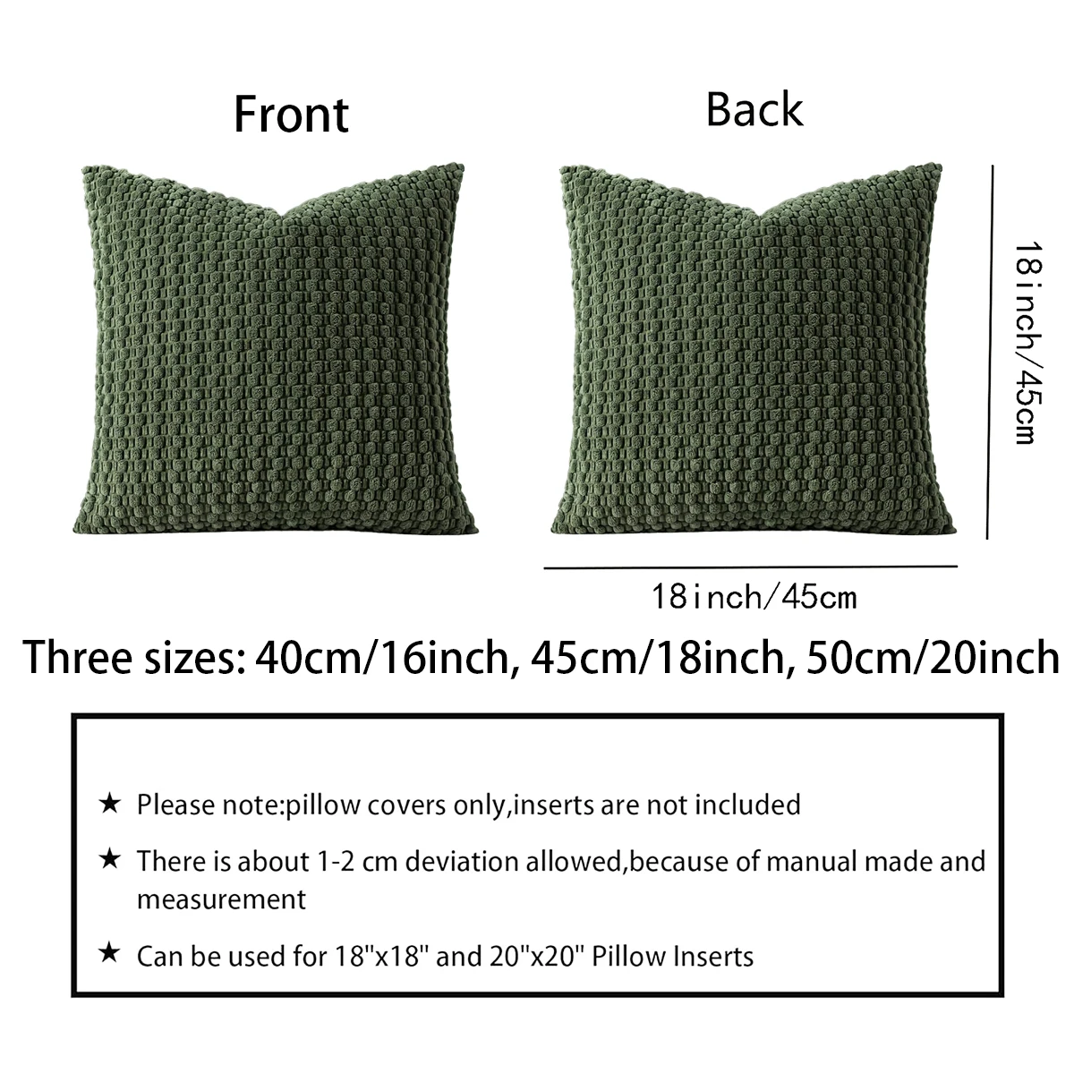 Boho Corduroy Pillow Cover 2