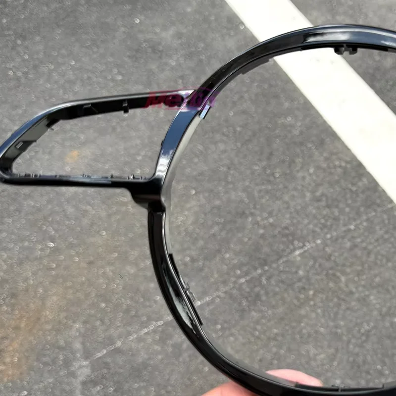 아우디 A4 B8 A6 C7 A3 8V 스티어링 휠 페인트 컨트롤 버튼 장식 스티어링 휠 프레임 휠 림에 적합