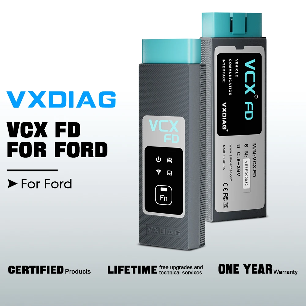 

VXDIAG VCX FD для автомобиля Ford /Mazda ODB2 диагностический инструмент все системы Диагностика поддержка кодирования ECU CAN FD и DoIP/J2534 IMMO