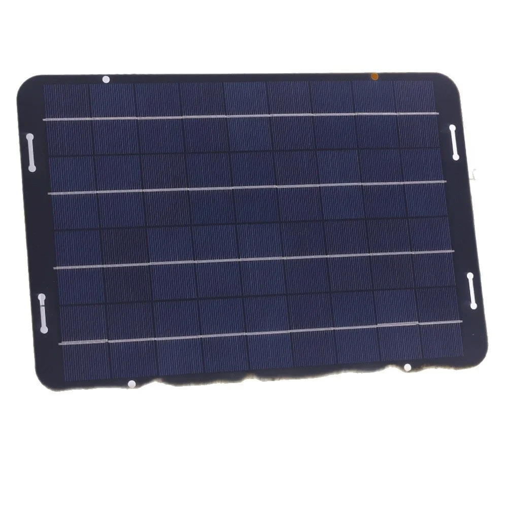 1세트 태양광 패널 60W 18V DC5521 암 커넥터 태양광 패널 충전 컨트롤러, 자동차 RV 보트 부품용 듀얼 USB QC3.0 포함