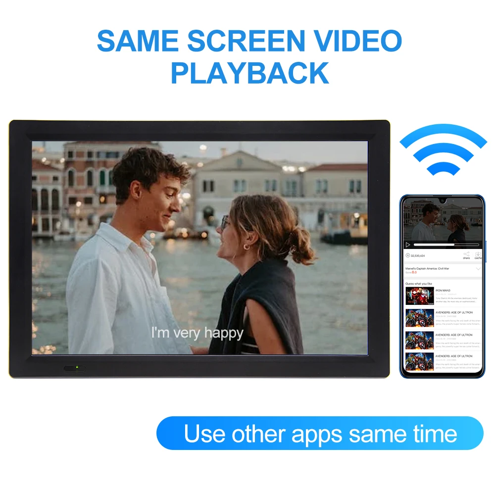 Scbce9c4f50864a458c9c10944d404f5cw 14" inches Portable Digital TV, DVB-T2, ATSC, ISDB, Digital Analog Car Television Player, Wireless Screen Share Miracast HDMI Video Player Mallzona