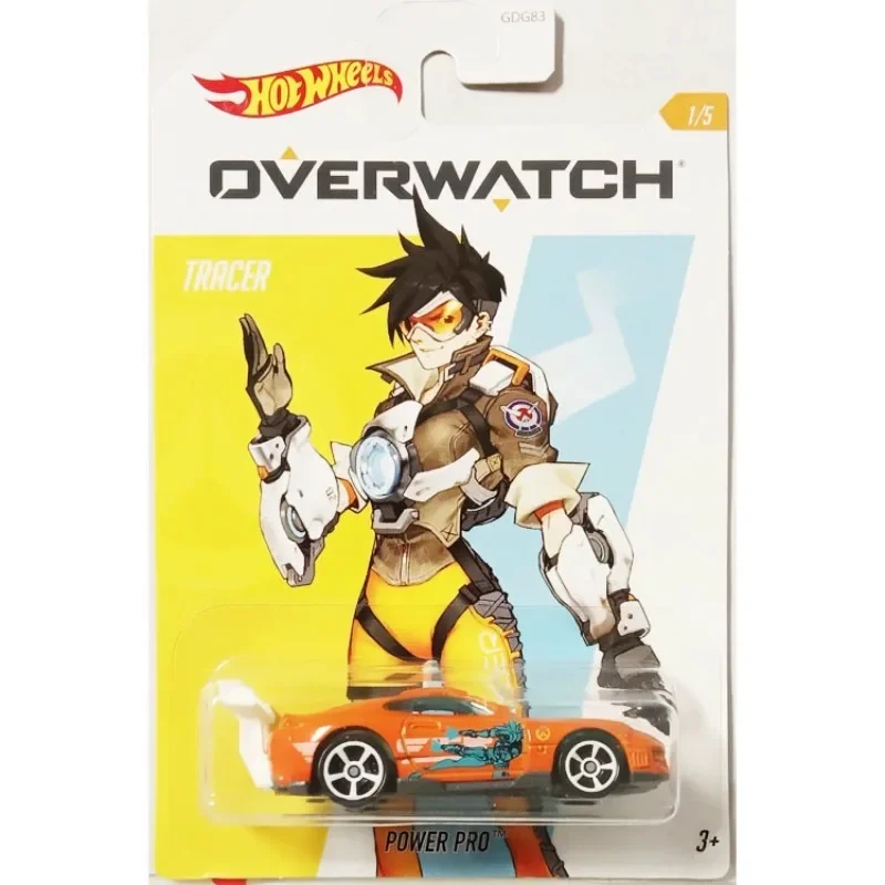 Tracer - Overwatch - Character Cars 1/64 - Hot Wheels