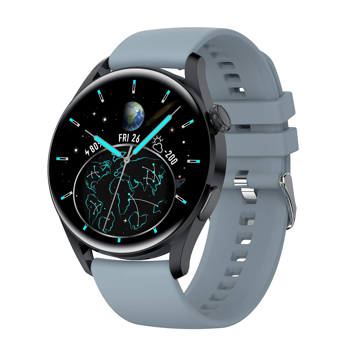 2022 Body temperature Bluetooth-compatibl calling Music control Heart rate Blood pressure  A variety of sports mode Smart watch 