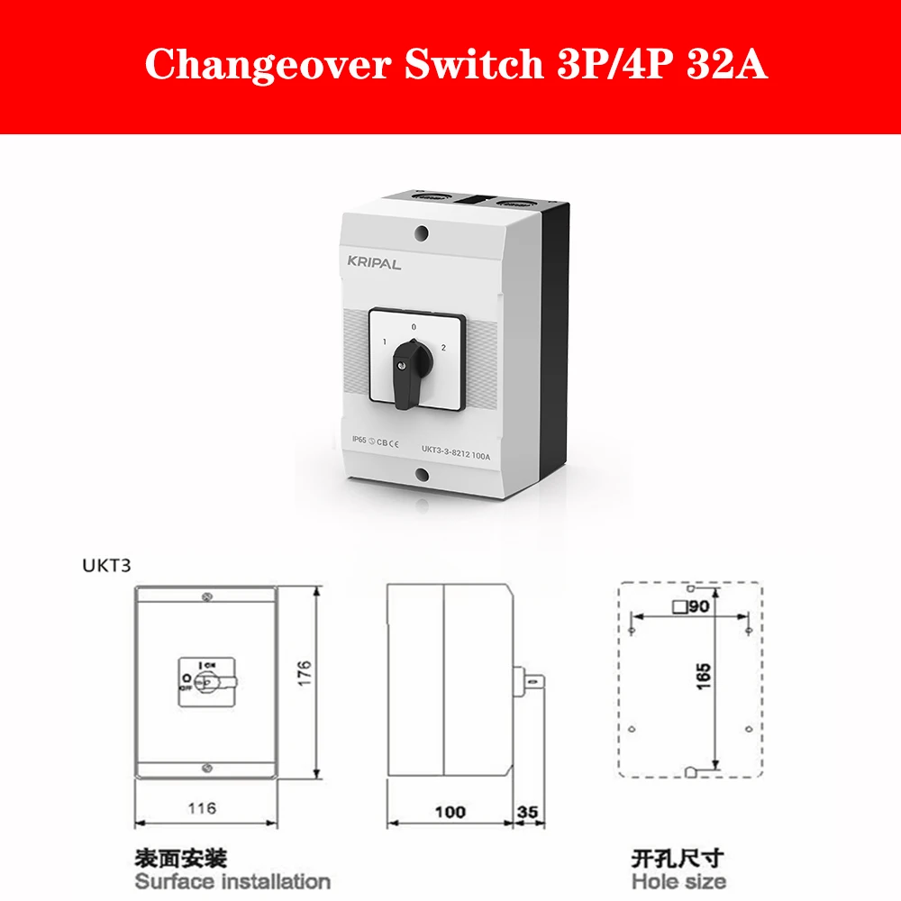 cam switch 32A