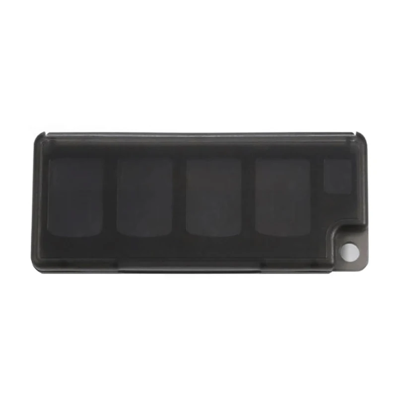 Tarjetero 10 en 1, funda protectora de almacenamiento para tarjetas de juego NS, organizador negro y blanco, 1 unidad