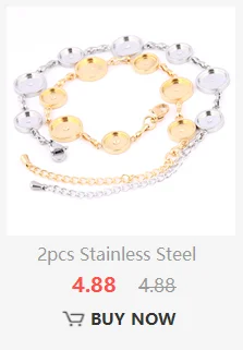 10 Stück Edelstahl verstellbare Doppellünette Ringbasis vergoldet passend für 6 mm Cabochon Ringfassung Rohlinge Diy Schmuckzubehör – Detail 9