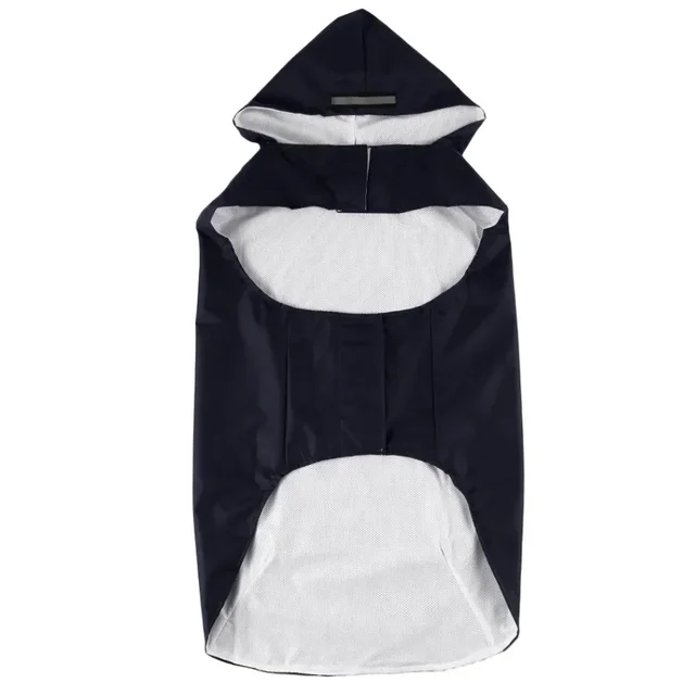 9 Sizes Dog Raincoat Small Medium Large Dogs Waterproof Hooded Jacket Rain Clothes with Reflective Stripe Outdoor Accessories 3