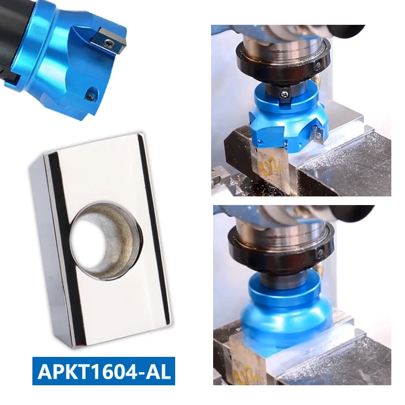 Xcan bap400 Plan fräser r50 r63 r80 r100 4t/6t cnc Plan fräskopf 10 stücke apkt apmt Hartmetalle insatz kt10 h2 – Detail 18