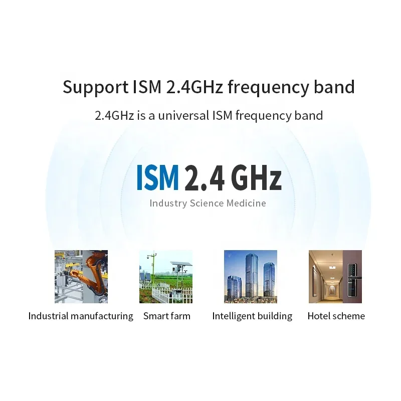 2.4GHz 7dBm Si24R1 SMD Wireless Module RF Transceiver IoT PCB Antenna NRF24L01 Low Cost E01C-ML01S wireless module