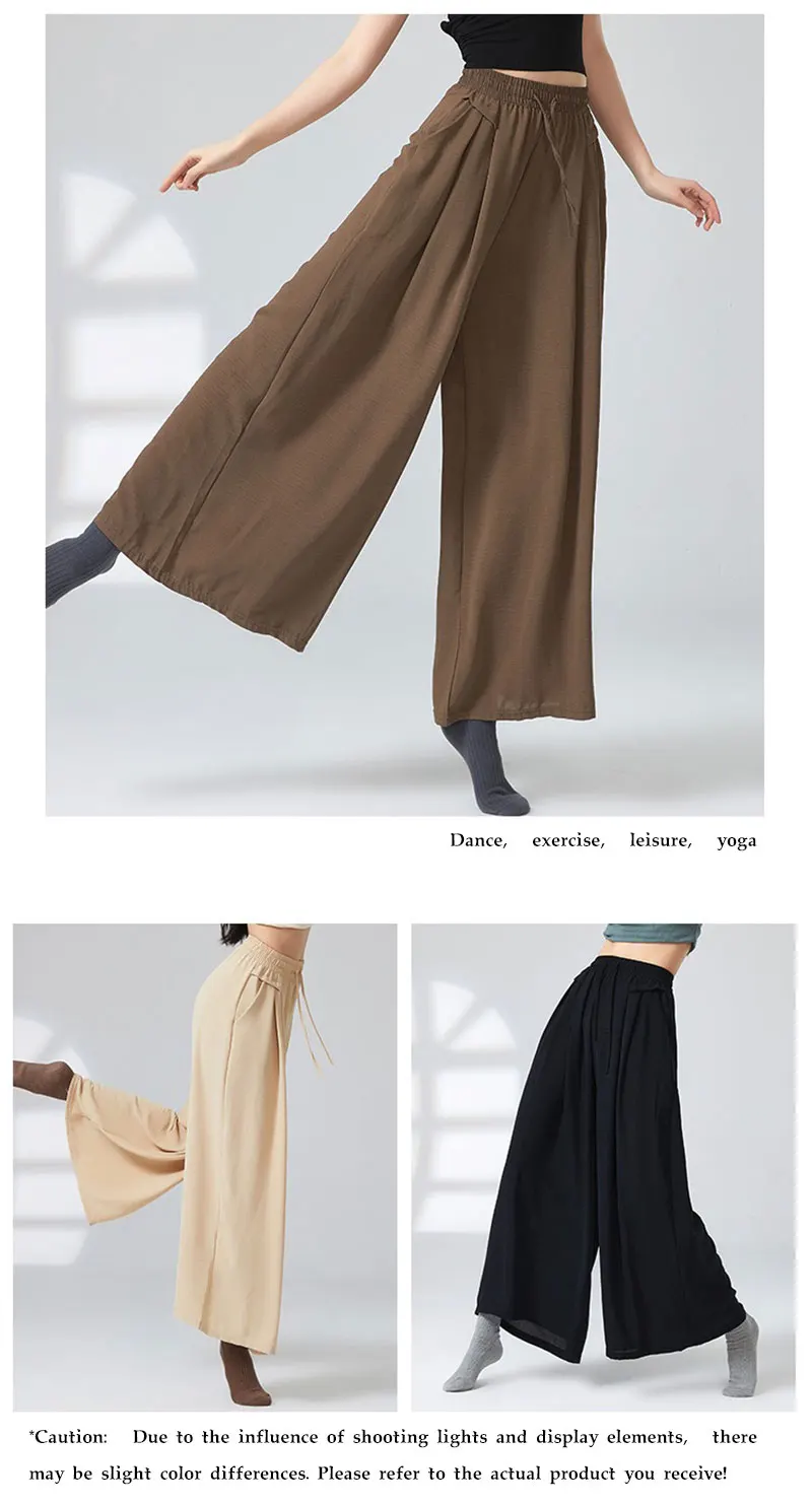 Damen-Arbeitshose mit weitem Bein, hoch taillierte, lockere und weite Hose, Sommerkleidung, Business- und Freizeitkleidung – Detail 2