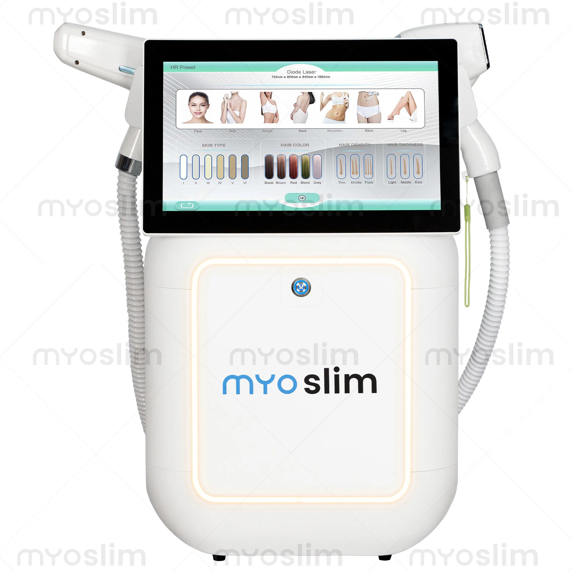 808nm Diode Laser Hair Removal Machine 4 Wavelength FAC TEC 2 In 1 Picosecond Epilator Painless Permanent Wash Brow Skin Tattoo 4