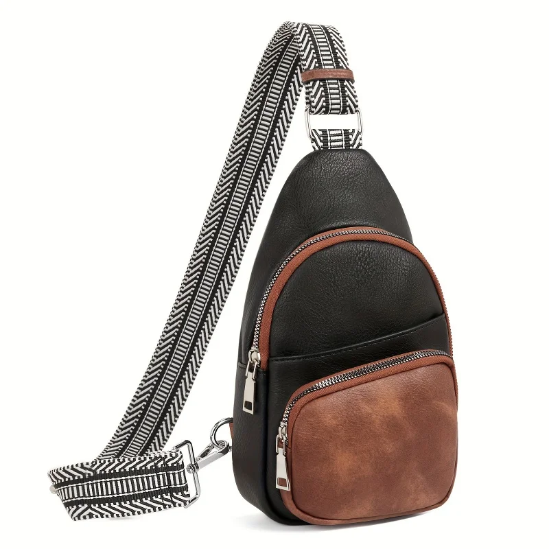In stock hot sale Women's Artificial Leather Crossbody Bag/Shoulder Bag Chest Bag Stylish and SimpleCrossbody Bags Light t