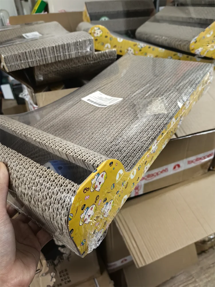 Title 8, Wooden Cat Scratcher Scraper Detachable Lounge ...