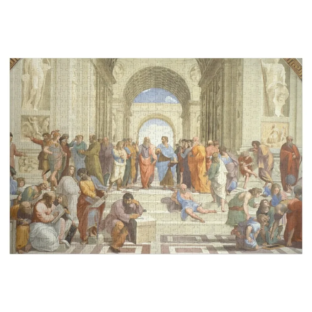 The Ancient Greek School of Athens Philosophers Raphael Jigsaw Puzzle Personalized For Kids With Personalized Photo Puzzle raphael