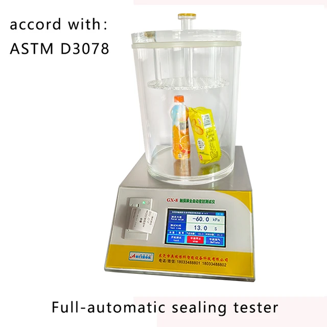 Stainless Steel Digital Vacuum Box Bubble Leak Testing Equipment