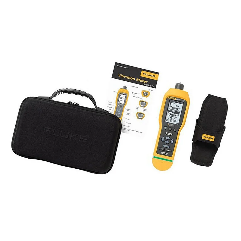 FLUKE 805FC 805ES 805 Vibration Meter Tester Bearing Evaluation Inspection Mechanical Detector Maintenance Troubleshooting Tools