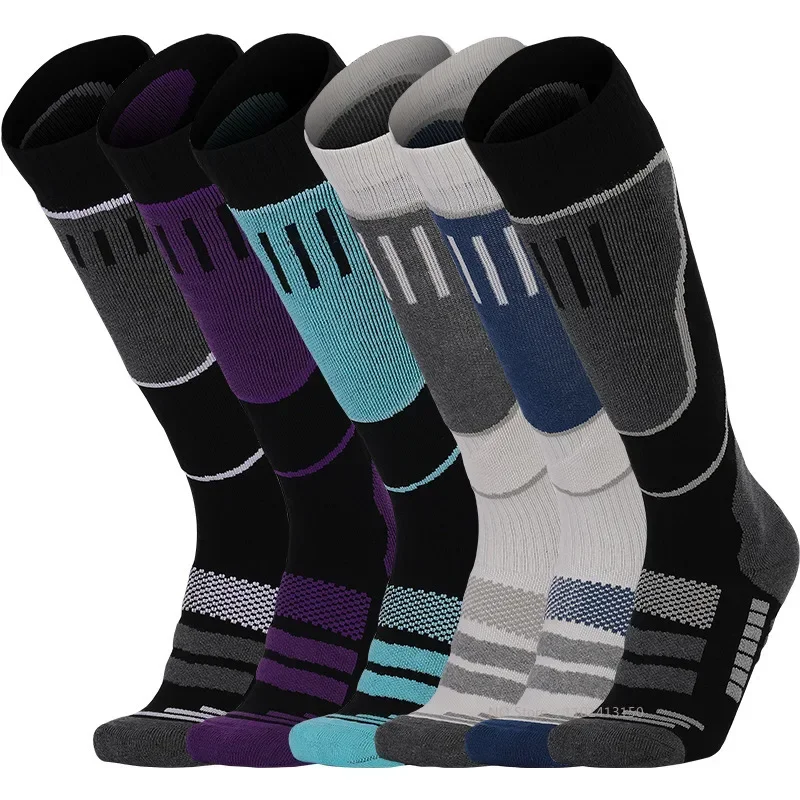 1 Pair Merino Wool Thermal Socks Men Women Winter Long Warm Compression Socks For Ski Hiking Snowboarding Climbing Sports for Ski Socks