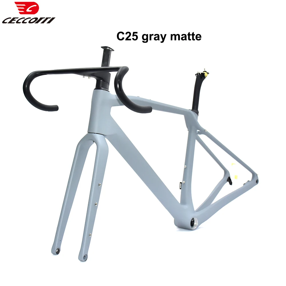 Bicycle Parts Bicycle Frame Carbon Gravel Bike Frame Disc Brake Road Bike Frameset 700 * 47C Cyclocross