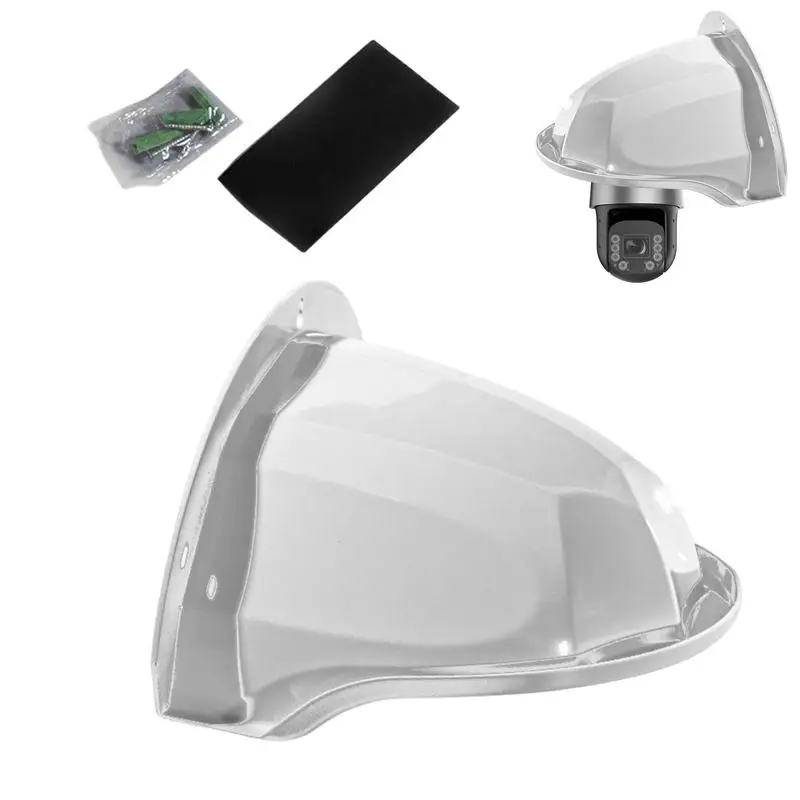 Security Camera Sun Rain Cover Hard Camera Cover Shield Outdoor Protective Roof For Dome PTZ Type