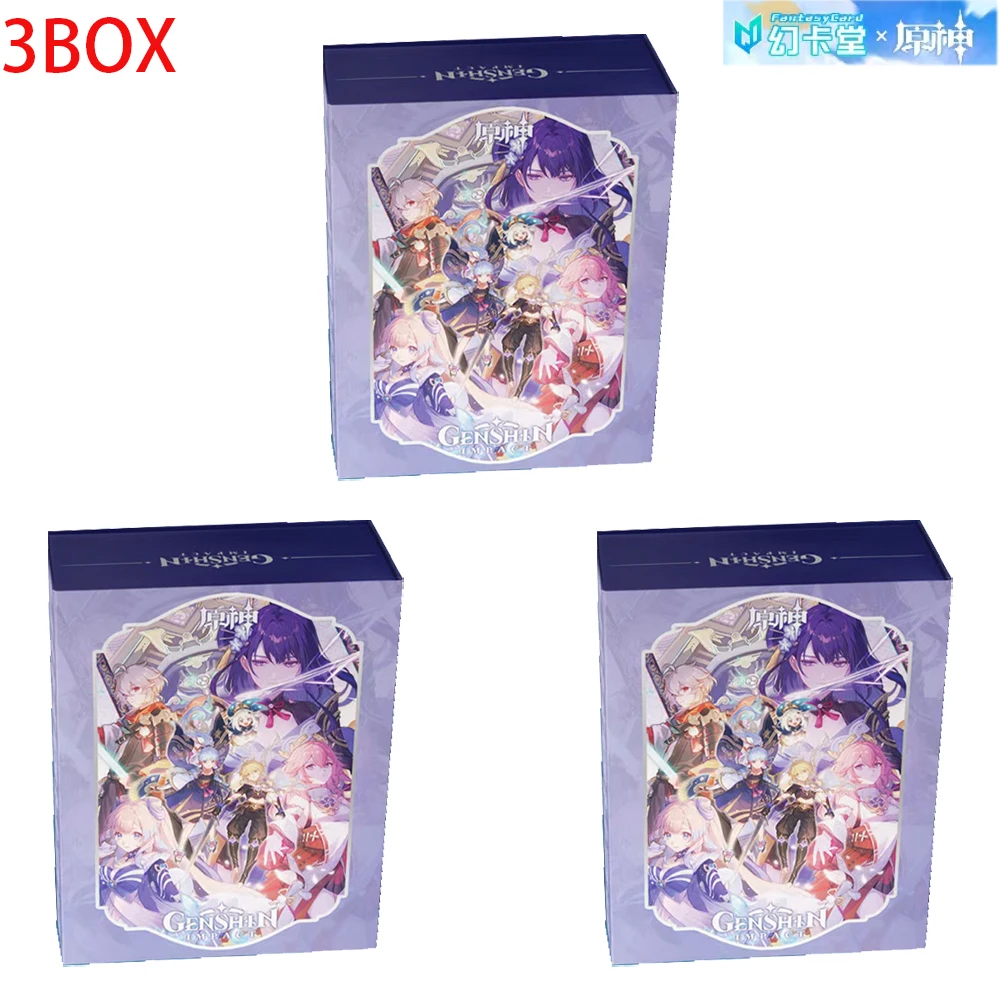 

Latest Special Offer Wholesale Genshin impact Collection PR Cards Booster Girl Party Swimsuit Tcg Anime Game Child Kids Toy Gift