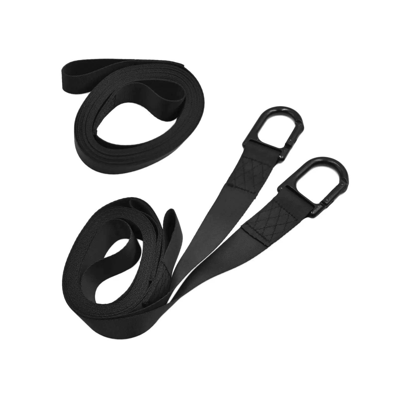 고리가 달린 스노모빌 견인 스트랩, 헤비 듀티 스노모빌, 썰매 또는 ATV 스노모빌 액세서리, 견인 밧줄