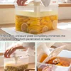 4L Pickle Jar Leakproof Pickle Fermentation Container For Gherkin Sauerkraut Olive And Kimchi Storage Container And Fermentation 3