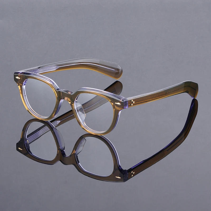 

Fashion Designer Acetate Square Classic Eyeglasses Frame for Men's JMM RX Glasses Outdoor Handmade Women's Vintage Sunglasses